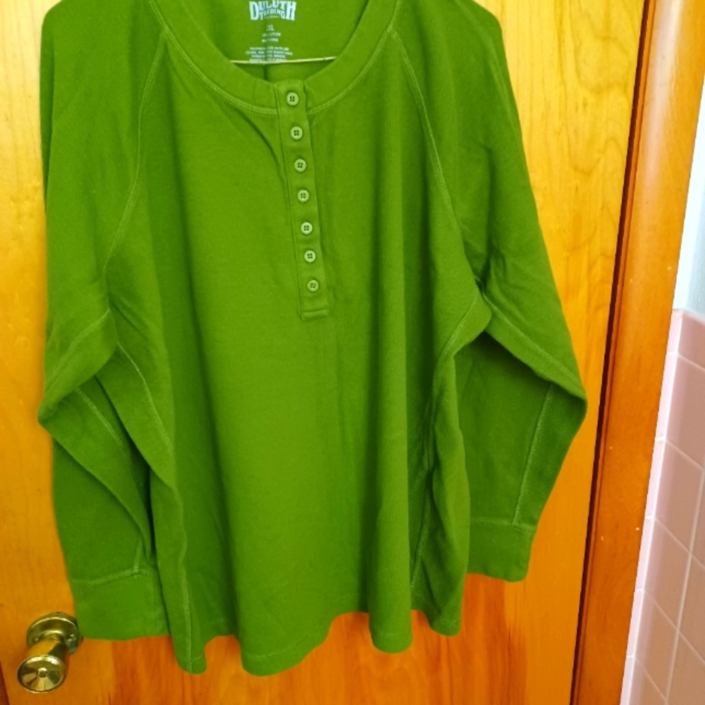 Women's Duluth Trading long-sleeved henley